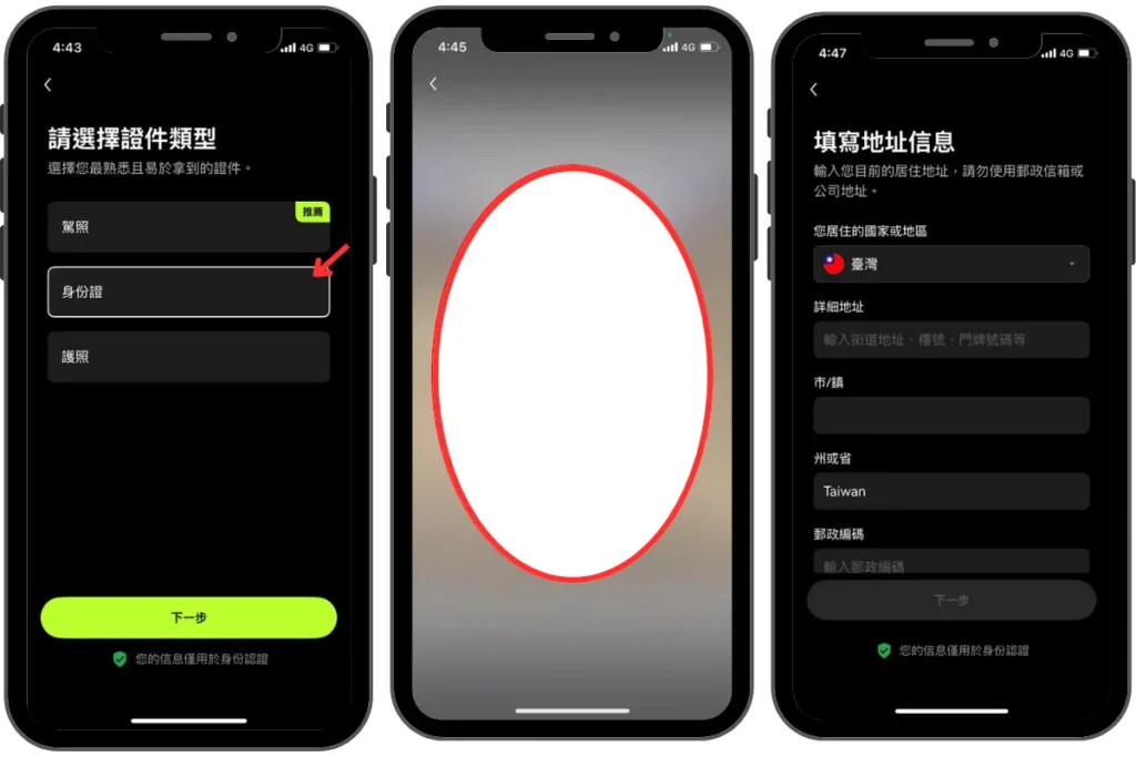 OKX 註冊步驟:身份驗證