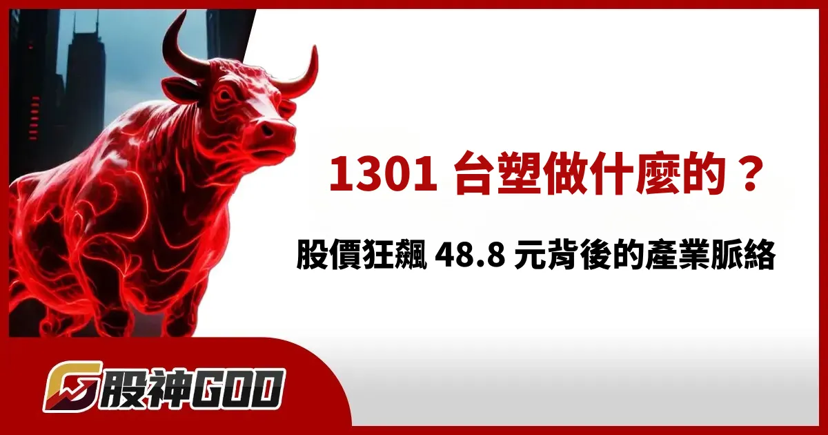 1301 台塑做什麼的?股價狂飆 48.8 元背後的產業脈絡